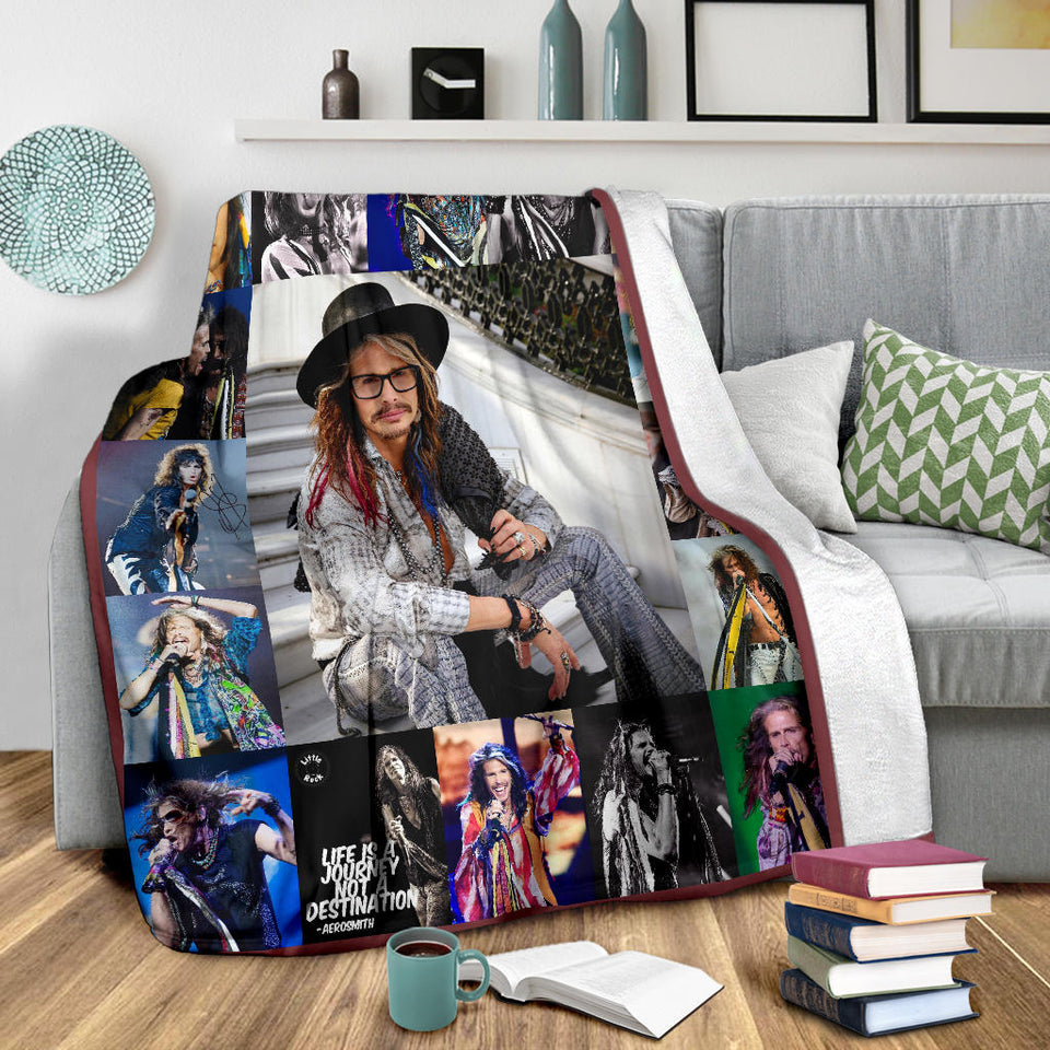 Steven Tyler For Fans Blanket
