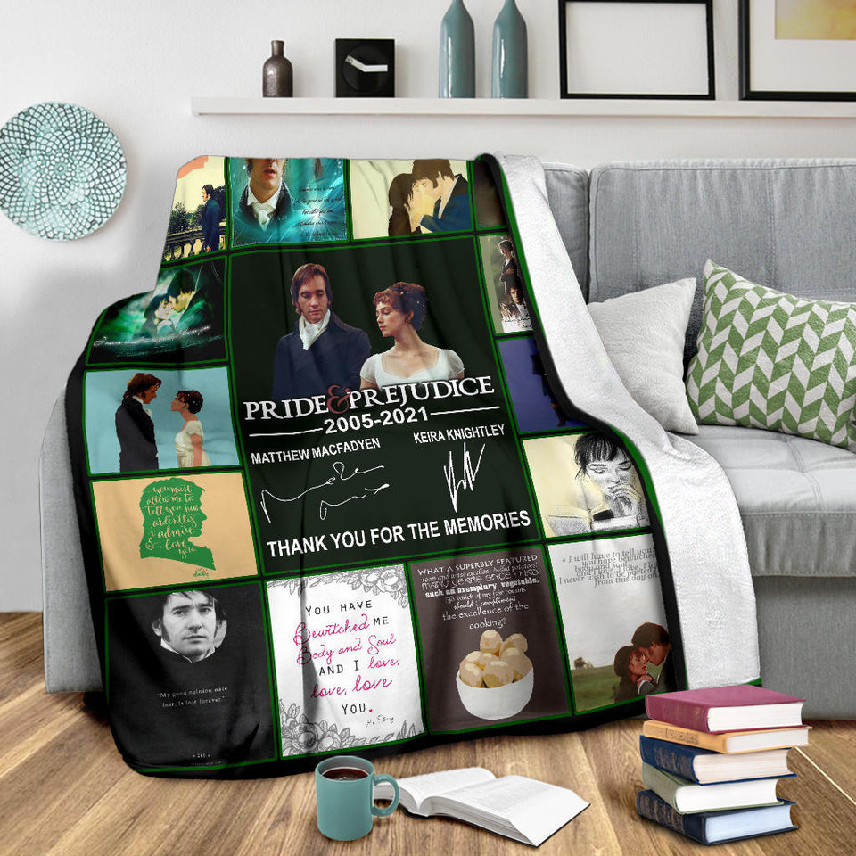 Pride And Prejudice V3 Blanket