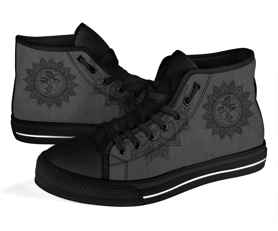 Grey Sun and Moon, Handcrafted boots