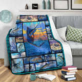 Love Marlin Sailfish Blanket copy