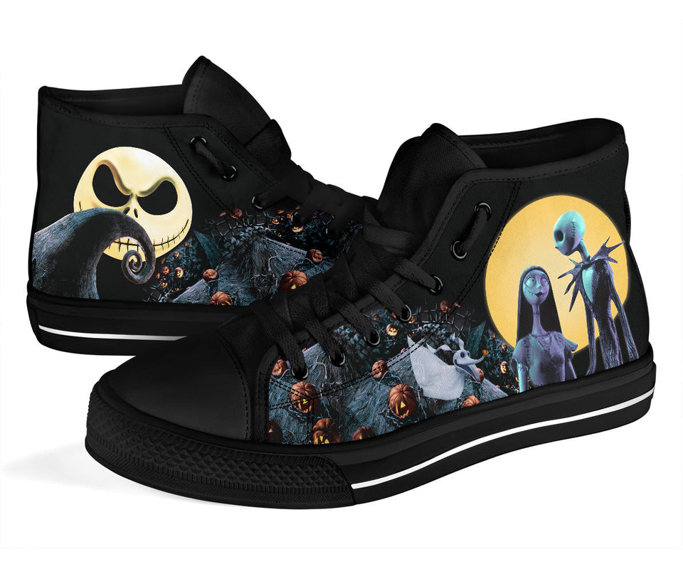 The Nightmare of Jack and Sally, Custom Made Black Shoes