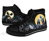The Nightmare of Jack and Sally, Custom Made Black Shoes