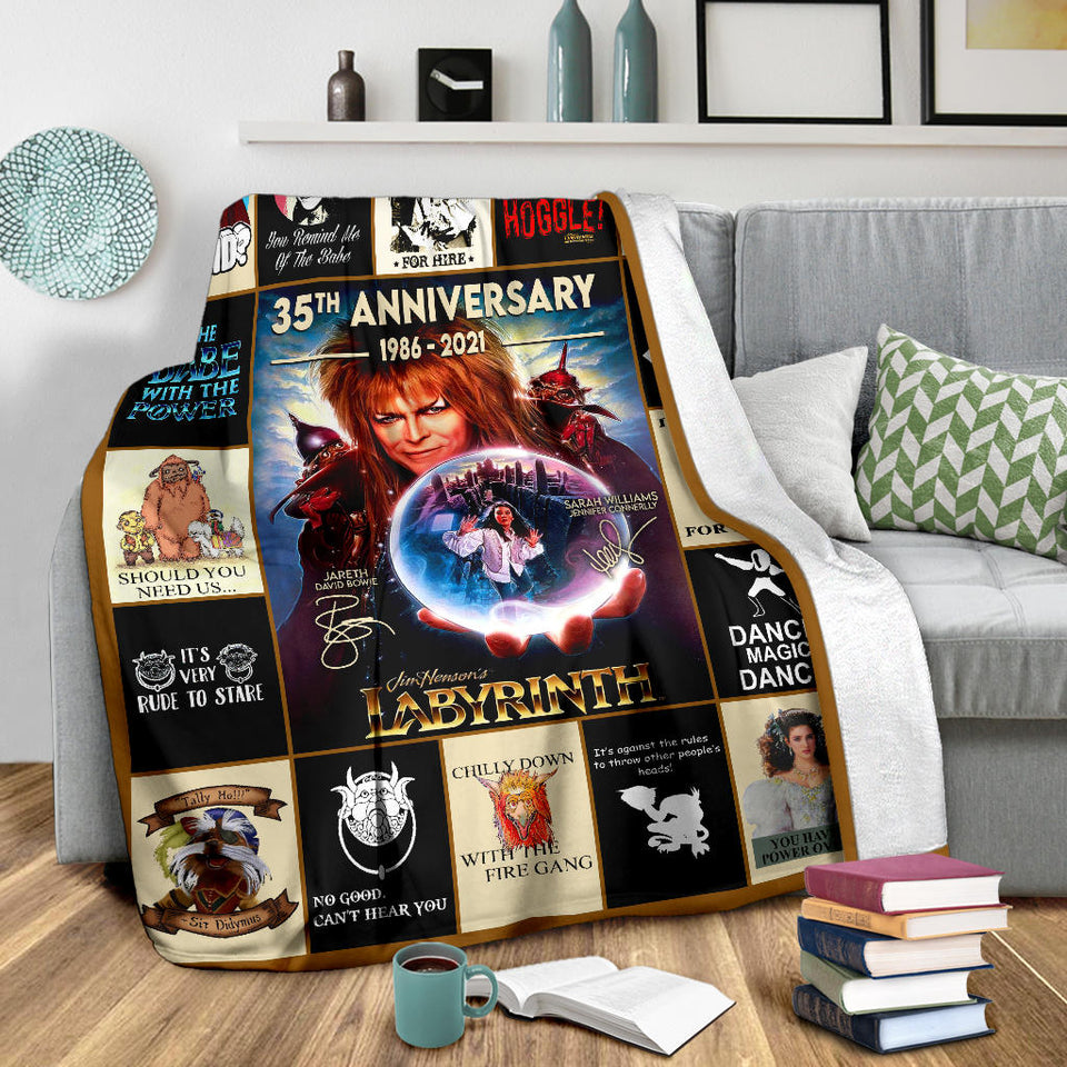 Labyrinth 35th Anniversary Blanket V2 copy