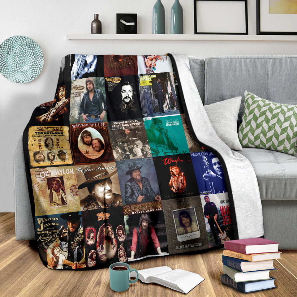 Waylon Jennings Blanket