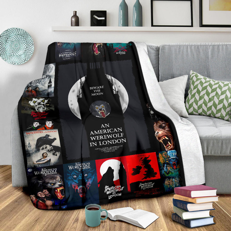 American Werewolf In London Blanket copy