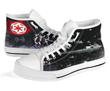 Stormtroopers with the Flag of Galactic Empire Custom Sneakers