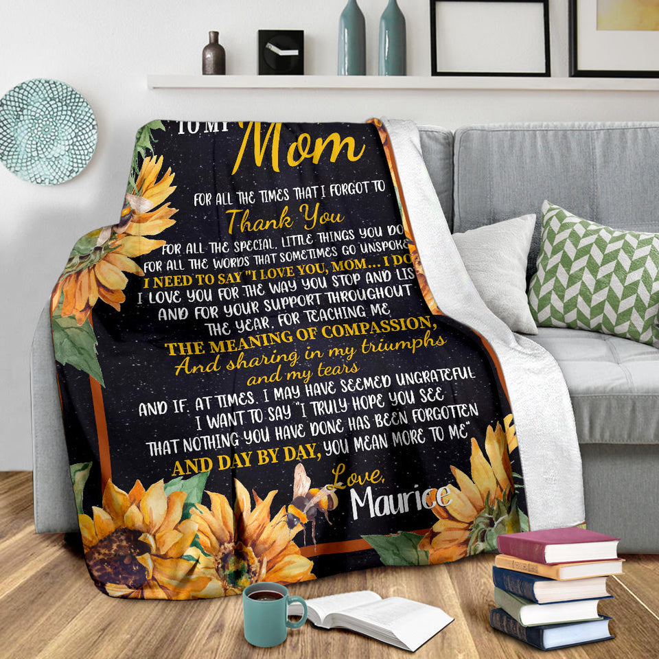 to my mom Sunflower You are My Sunshine - -min
