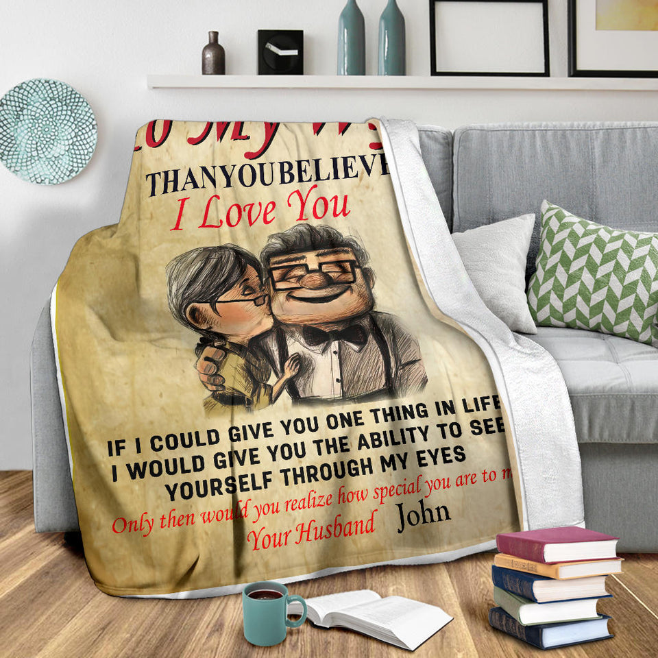 to My Wife Blanket PL