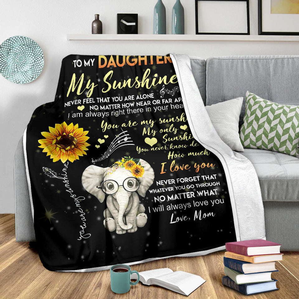 to My Daughter My Sunshine Never
