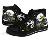 Nightmare Before Christmas Shoes, Jack Skellington High Top Sneaker