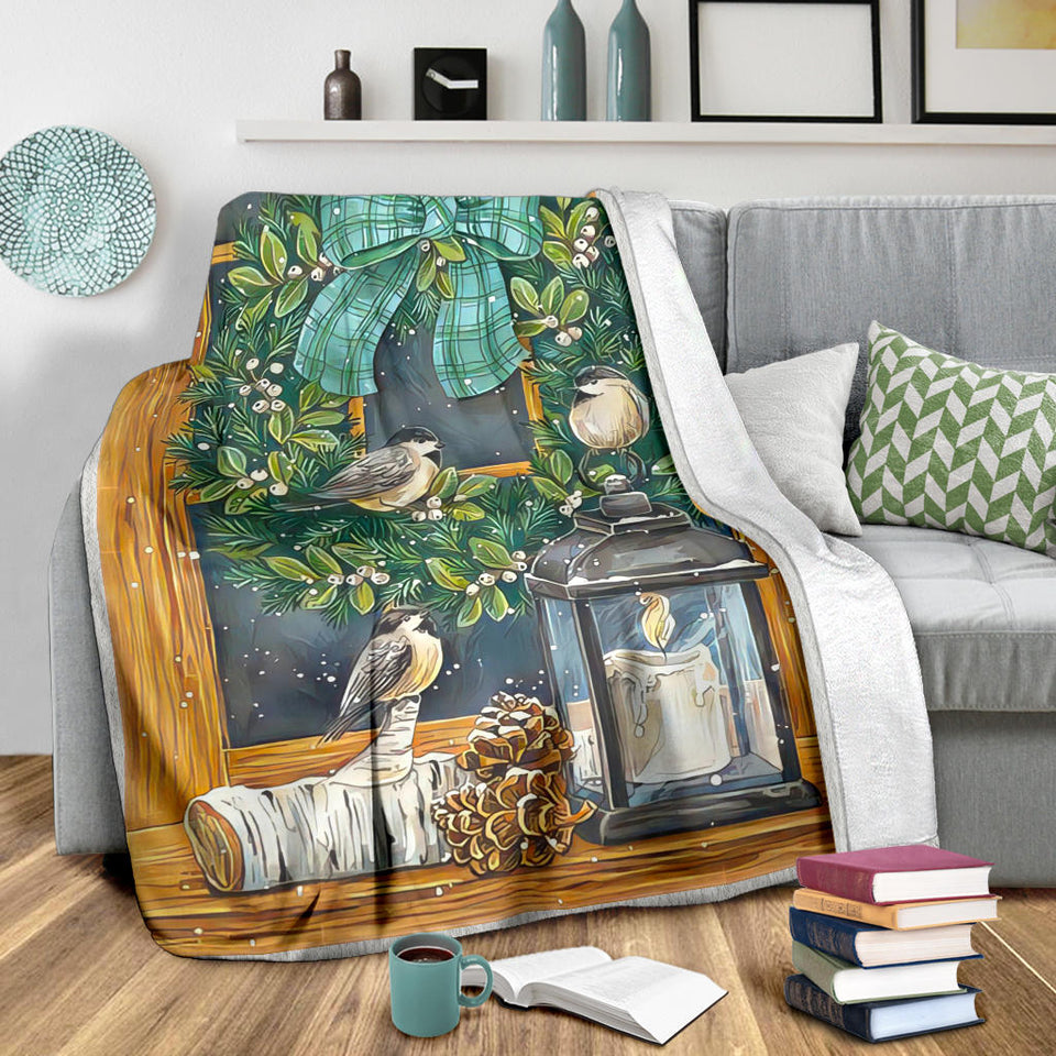 Bird Christmas Blanket copy