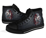 Sugar Skull High Top black