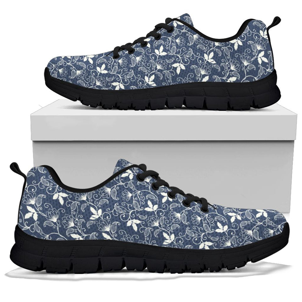 Flower Fractal, Handmade Boots, Leather Boots SNEAKERS