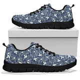 Flower Fractal, Handmade Boots, Leather Boots SNEAKERS