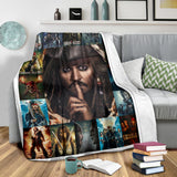 Pirates of the Caribbean Blanket Jack Sparrow