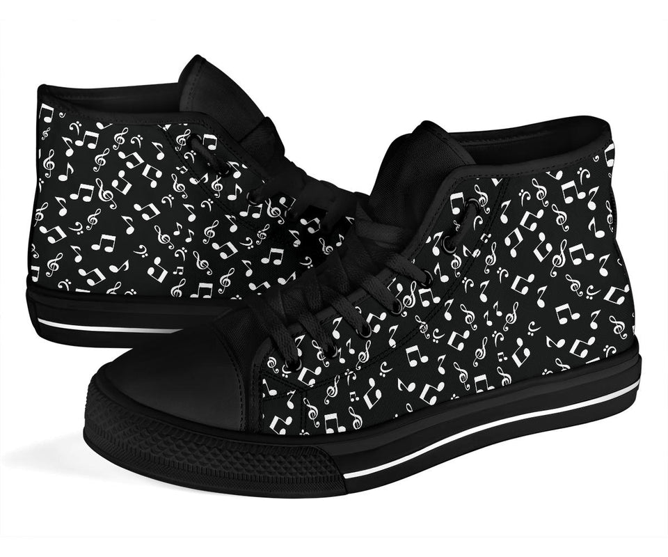 Music Notes, Treble Clef Musican, Women's Boots