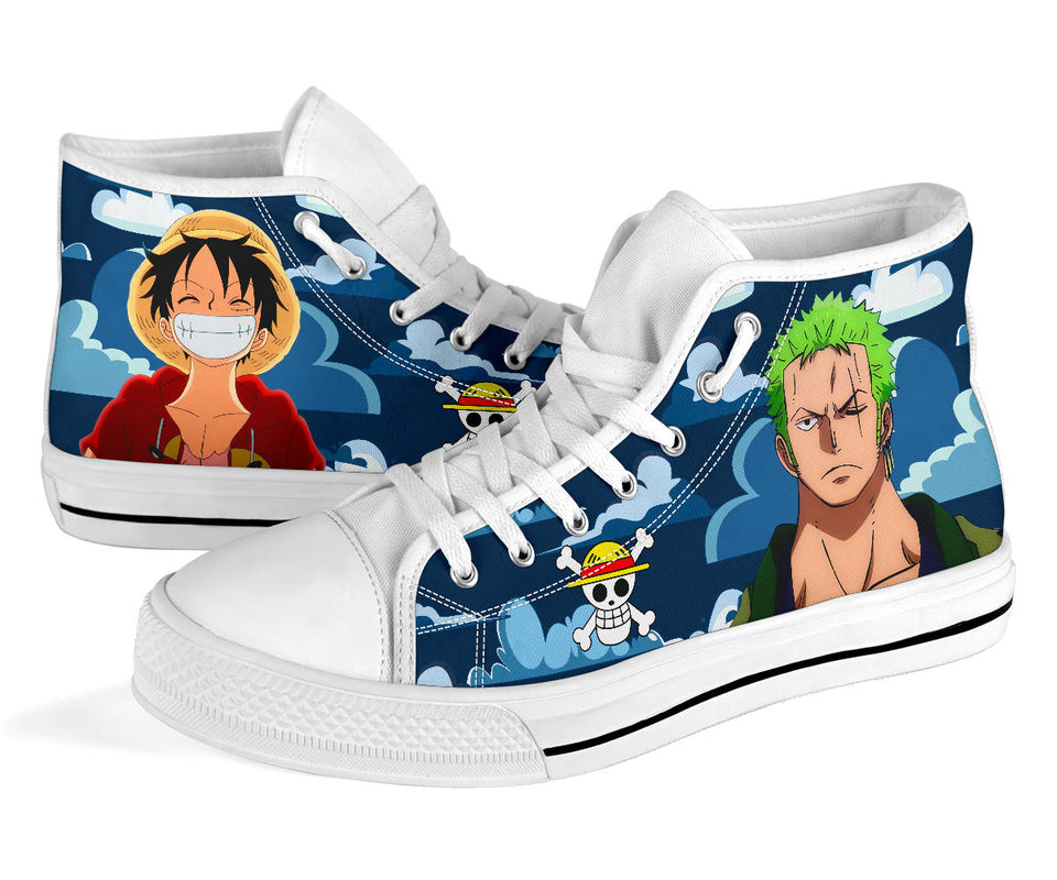 Anime AF1s w Background - one piece