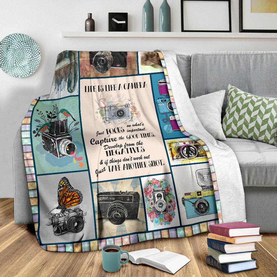Photography Lover Blanket copy