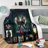 The X Files Blanket The X-Files TV Series Quilt Fleece Sherpa Blanket copy