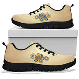 Vintage Hippie, Geometric Abstract, Women's Boots SNEAKERS