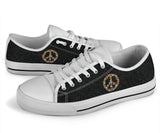 Peace Sign Symbol, Meditation Zen Yoga, Women's Boots