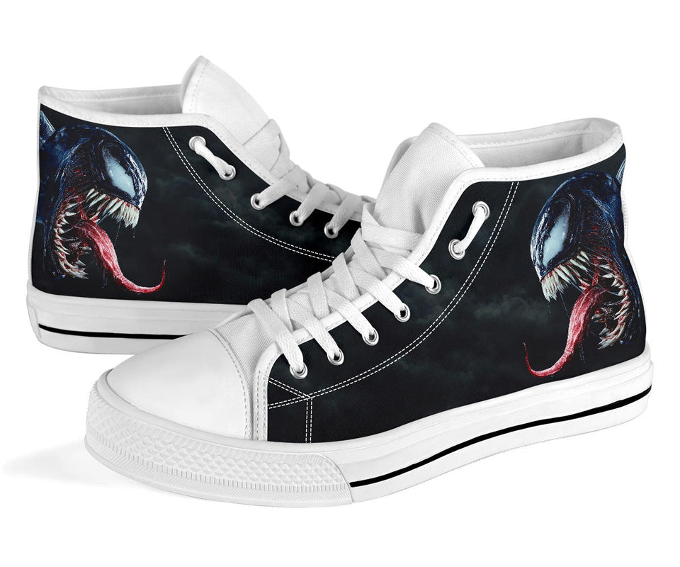 Venom Shoes, Spiderman Converse Style Shoes