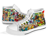 Superhero Sneakers, Comics Custom Shoes