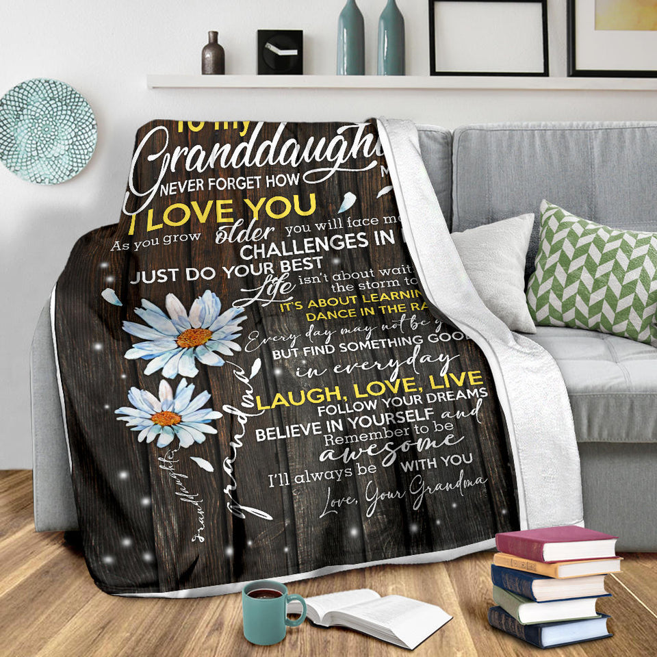 to My Granddaughter Never Forget