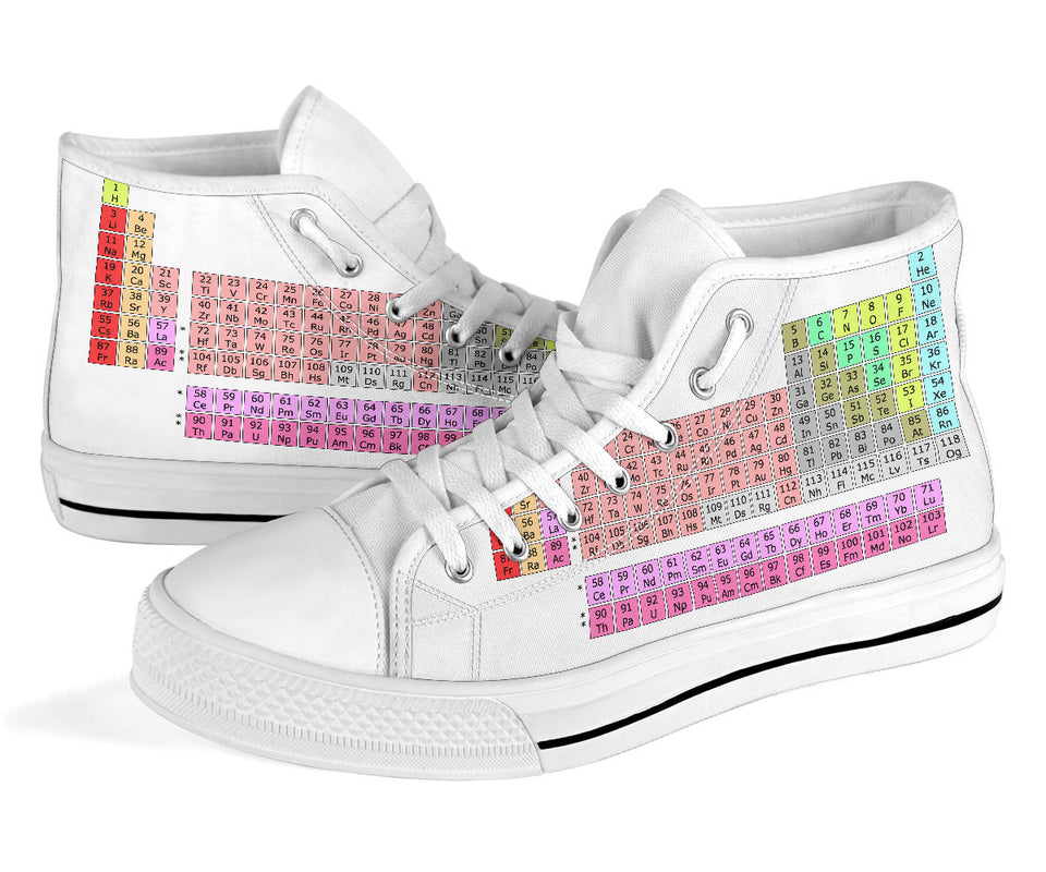 Periodic Table of Elements, Custom Made Shoes