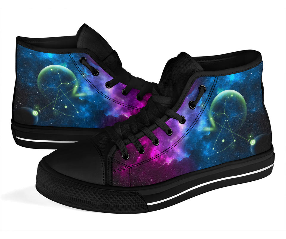 Skull Shoes for Men Fashion Sneaker High Top 8