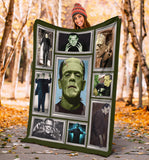 Frankenstein Quilt Blanket