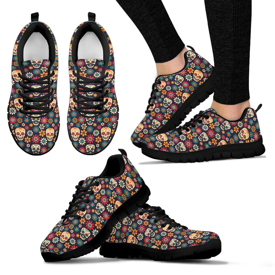 Sugar Skull Boots, Womens Skull Boots SNEAKERS