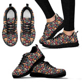 Sugar Skull Boots, Womens Skull Boots SNEAKERS