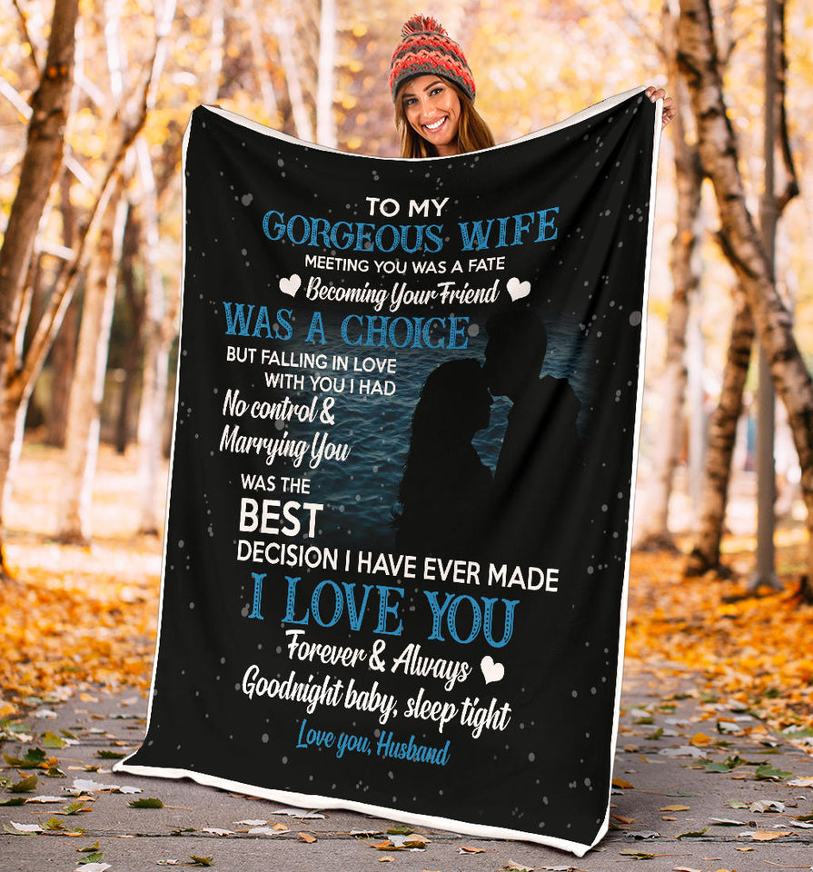 to My Gorgeous Wife Meeting You was A Fate