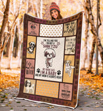 Dog Blanket, Shih Tzu Dog Blanket, Dog Shih TZU Blanket, I'm Telling You I'm NOT A Shih TZU, I AM A Baby, Blanket for Sofa Chair Bed Office Travelling Camping - Sherpa Blanket - 60"x80" PL