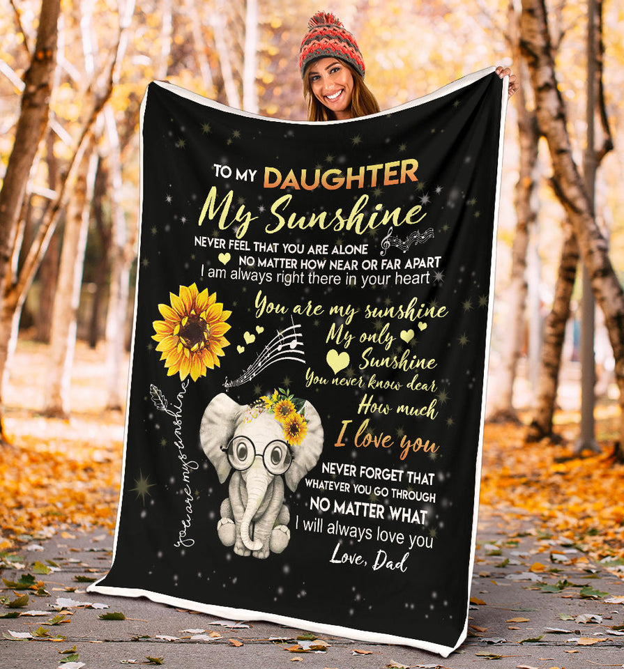 to My Daughter My Sunshine Never