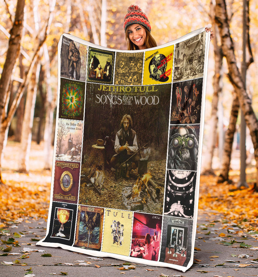 Jethro Tull Quilt Blanket
