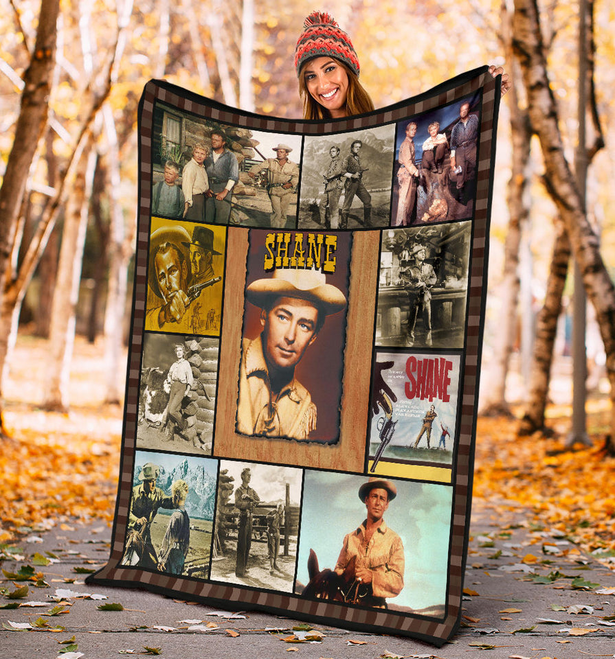 Shane 1953 Movie Blanket