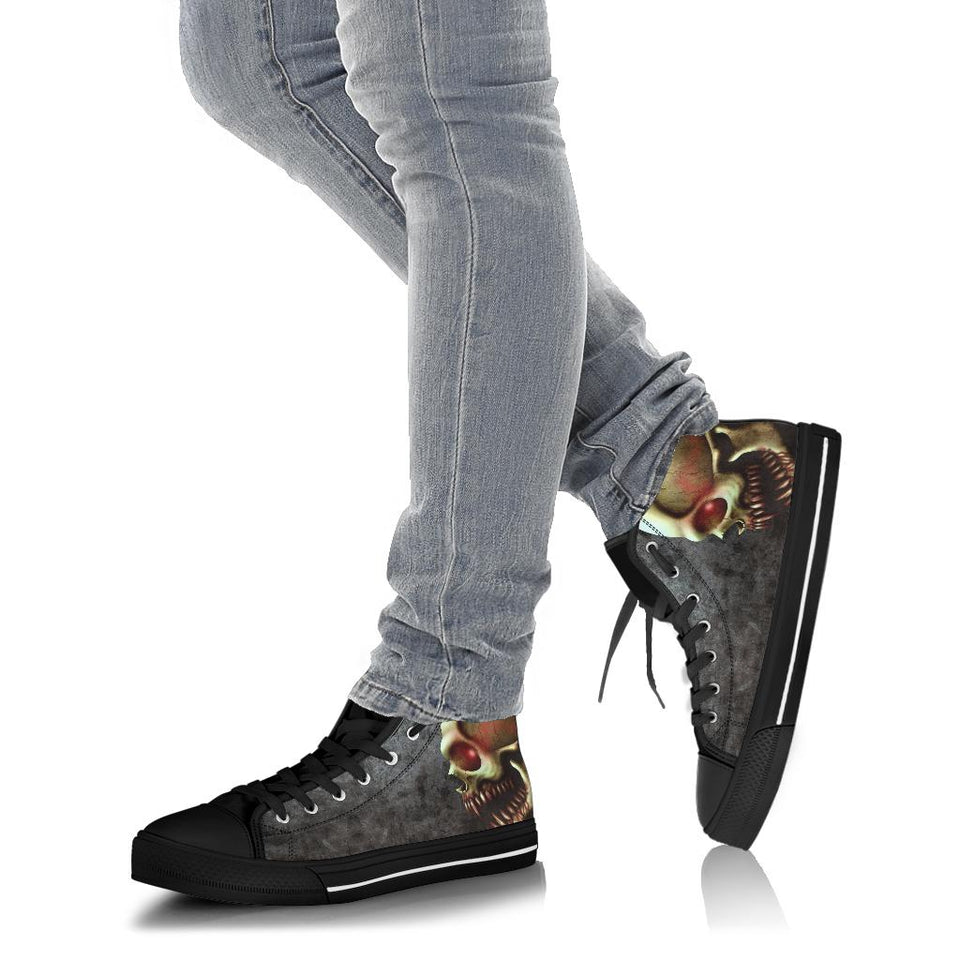 Skull Shoes for Men Fashion Sneaker High Top 3