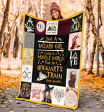 Harry Potter - Just a Wizard girl Blanket