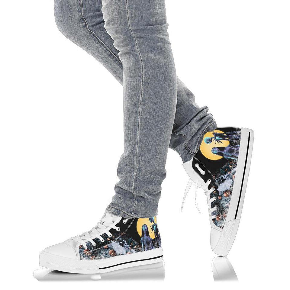 Nightmare of Jack and Sally Custom Made Shoes