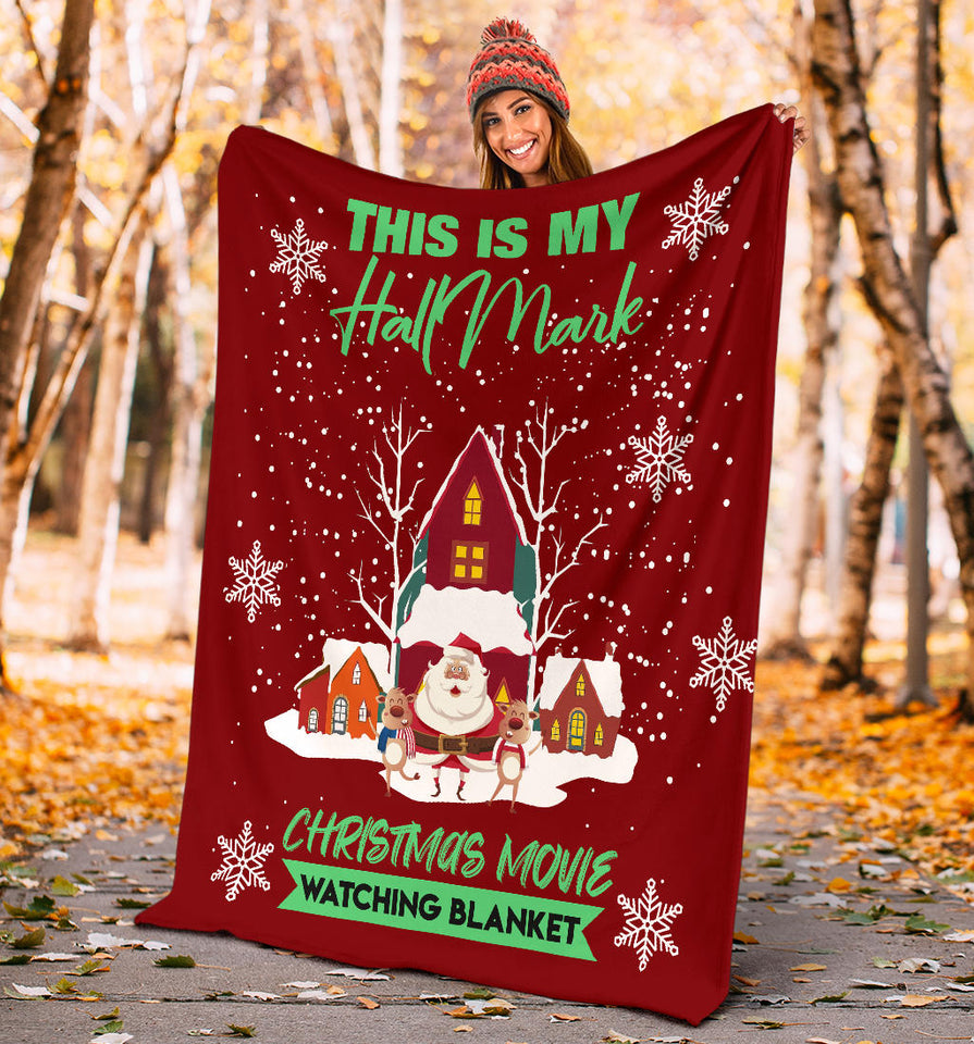 This is my hallmark blanket
