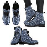 Flower Fractal, Handmade Boots, Leather Boots Women, Hippie Festival