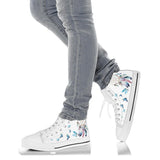 Floral Deer painted shoes Dreamcatcher Hand Painted Shoes