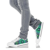Peacock Mandala, Turquoise Teal Green, Women_s Boots, Vegan