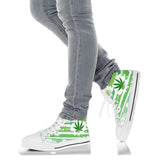 Rastaman Cannabis Leaf Flag Custom Sneakers