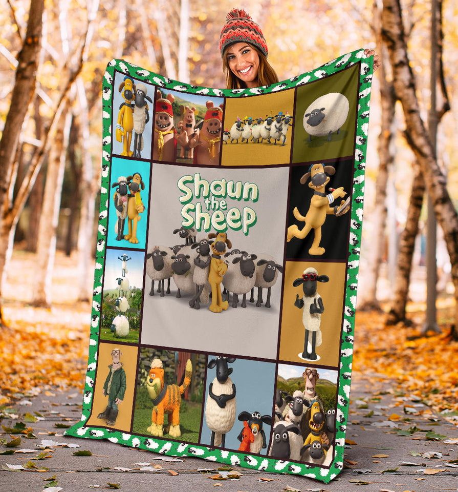 Shaun the Sheep Blanket