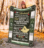 Fishing Blanket To My Husband