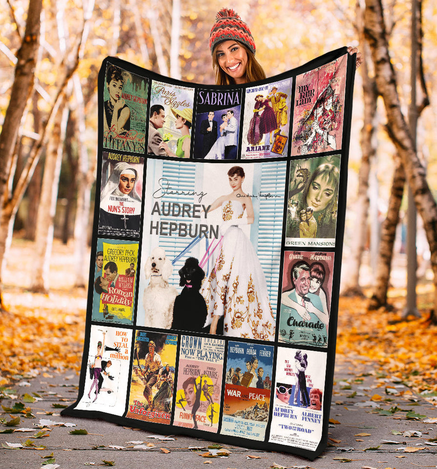 Audrey Hepburn Blanket copy