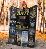 US Navy Blanket Army Quilt US Flag Blanket